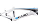 Haro Clutch Carbon BMX Frame-White - 1
