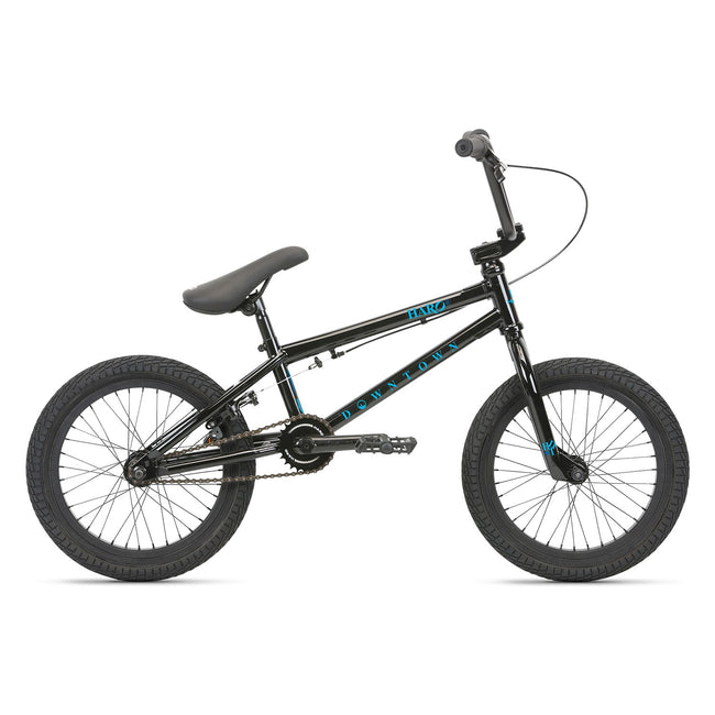 Haro Downtown 16" BMX Freestyle Bike-Black - 1