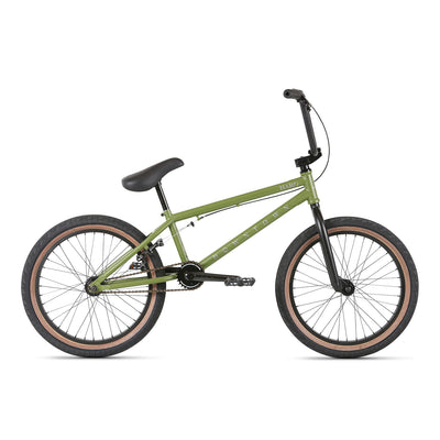 Haro Downtown 20.5"TT BMX Freestyle Bike-Matte Army Green