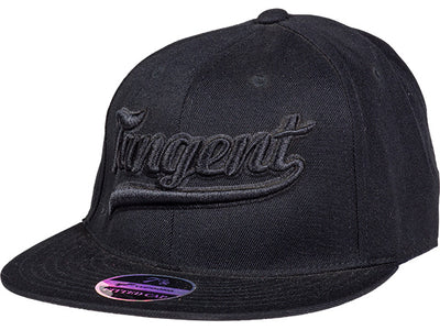 Tangent Snapback Hat-Black/Black