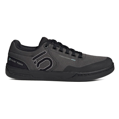adidas Five Ten Freerider Pro Primeblue Flat Pedal Shoes-Dgh Solid Grey/Grey Three/Acid Mint