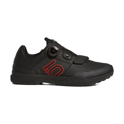 adidas Five Ten Kestrel Pro Boa Clipless Shoes-Core Black/Red/Grey Six