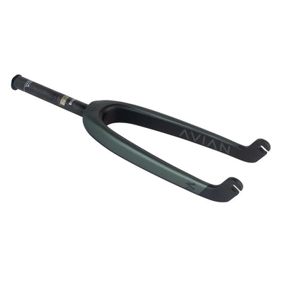 Avian Versus Youth Carbon BMX Race Fork-20"-1"-Matte Green