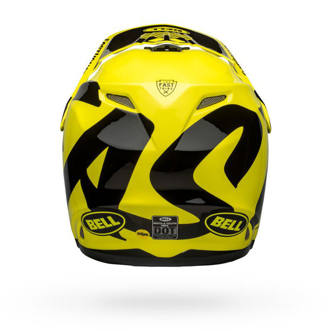 Bell Full-9 Fusion MIPS BMX Race Helmet-Fasthouse Newhall Gloss Hi-Viz/Black - 5