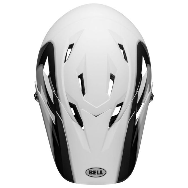Bell Sanction BMX Race Helmet-Presence Matte Black/White - 5