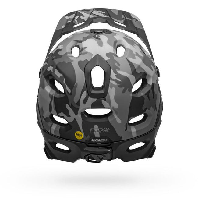 Bell Super DH Spherical BMX Race Helmet-Matte/Gloss Black Camo - 8