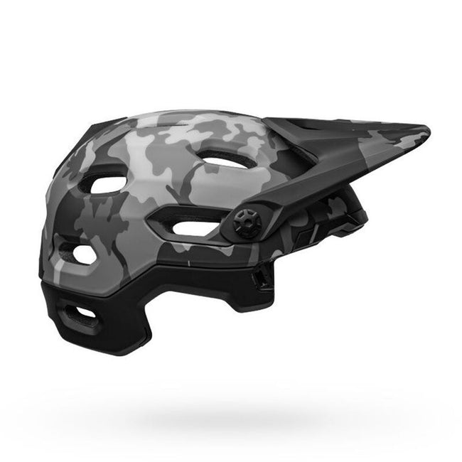 Bell Super DH Spherical BMX Race Helmet-Matte/Gloss Black Camo - 9
