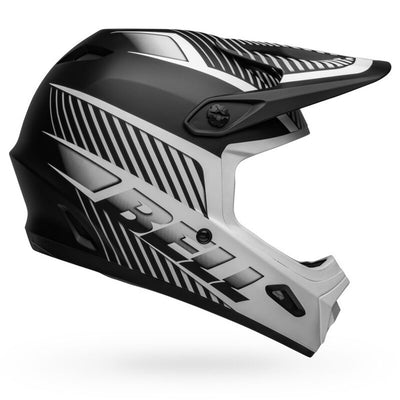 Bell Transfer BMX Race Helmet-Matte Black/White