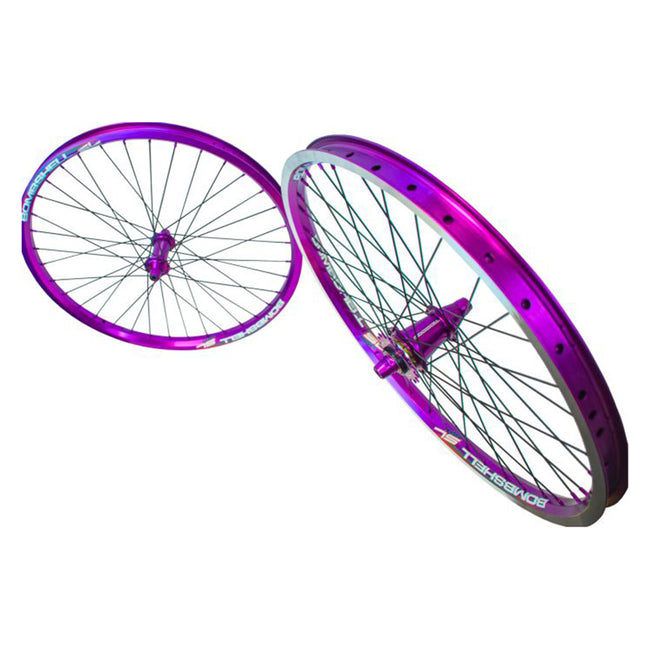 Bombshell ONE80 Expert Plus Cassette BMX Race Wheelset-20x1.50" - 1