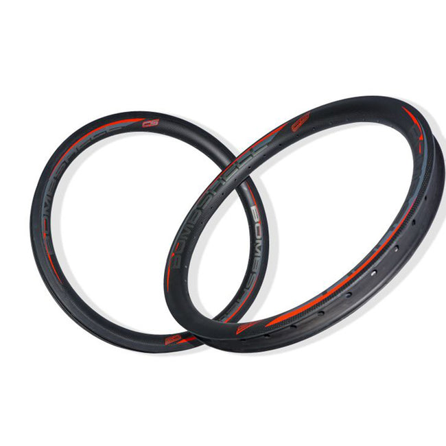 Bombshell CS Carbon Pro BMX Front Rim - 36H 20x1.75" - 7