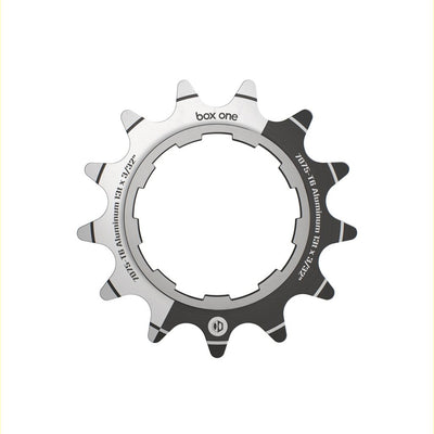 Box One 3/32" CNC Alloy 7075 Cog-Black/Silver