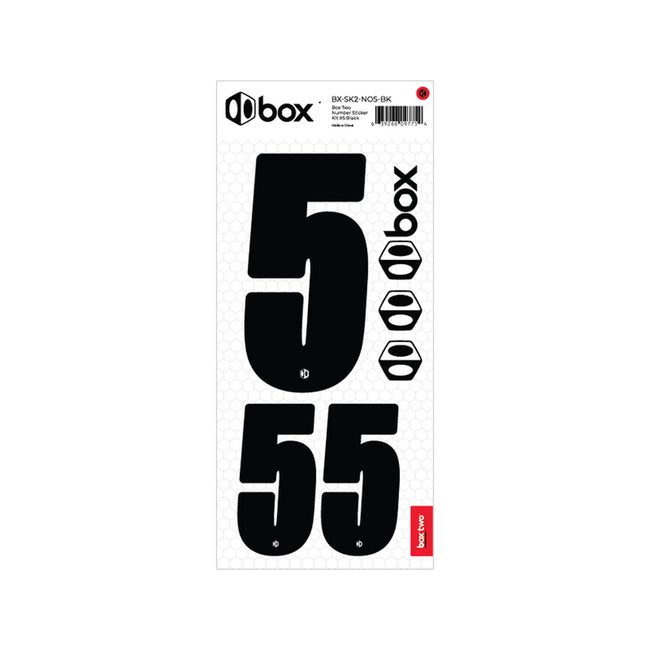 Box Two Number Sticker Kit - 11