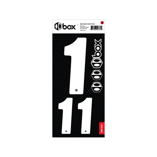 Box Two Number Sticker Kit - 4