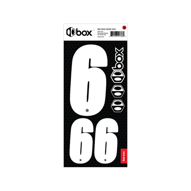 Box Two Number Sticker Kit - 14
