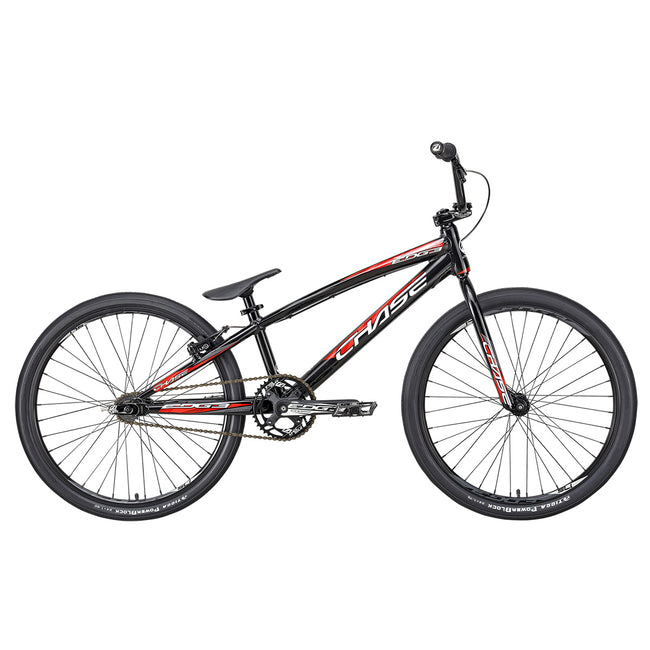 Chase Edge Cruiser 24" BMX Race Bike-Black/Red - 1