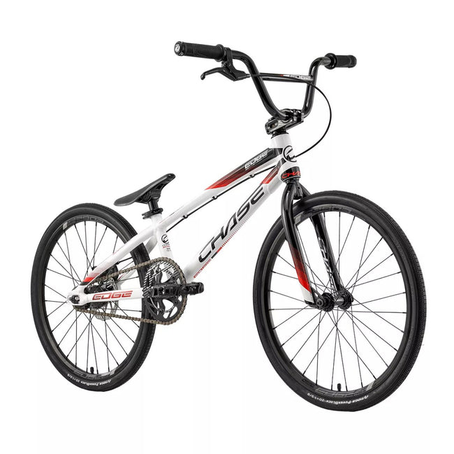 Chase Edge Cruiser 24" BMX Race Bike-White/Red - 2