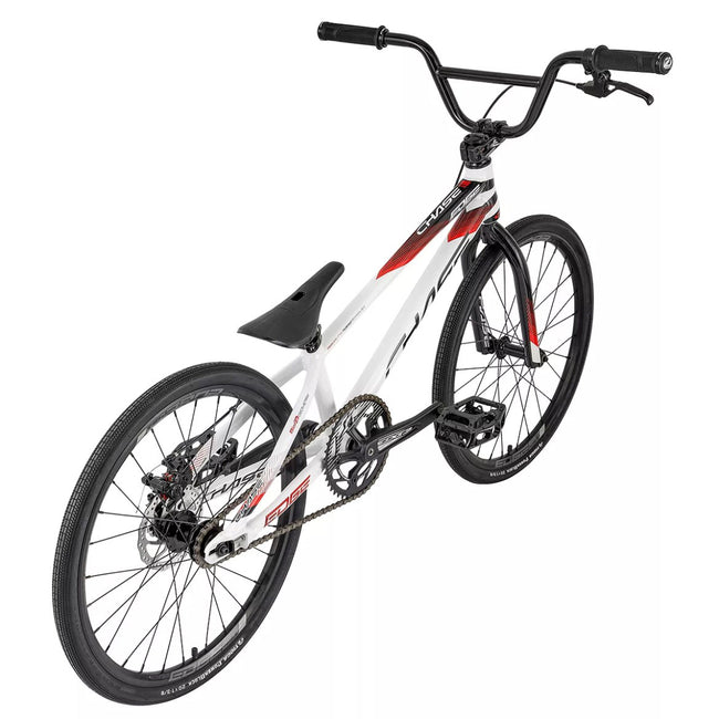 Chase Edge Cruiser 24" BMX Race Bike-White/Red - 3