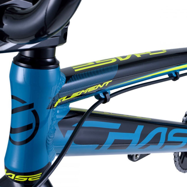 Chase Element Pro XL BMX Race Bike-Petrol Blue/Black/Neon Yellow - 6