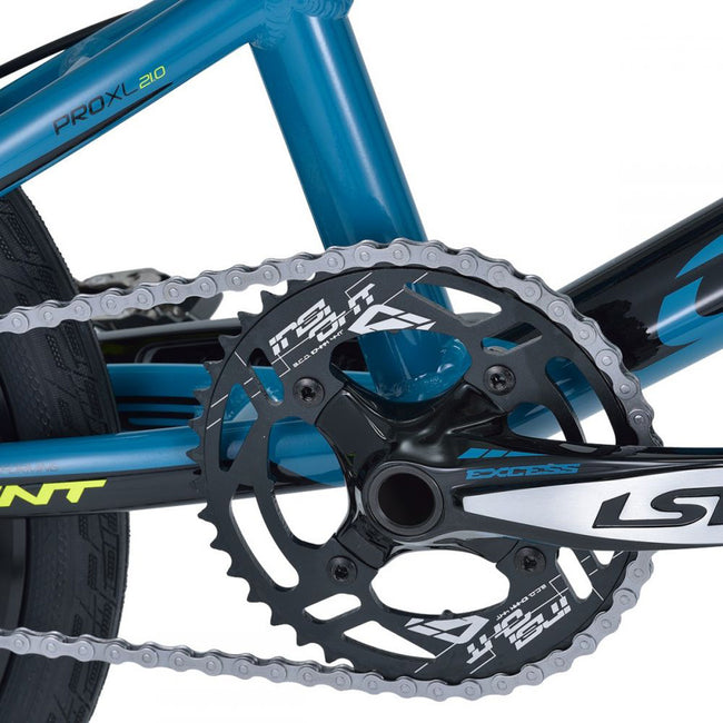 Chase Element Pro XL BMX Race Bike-Petrol Blue/Black/Neon Yellow - 10