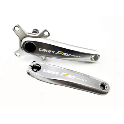 Crupi Rhythm Pro Select Crankset-Silver