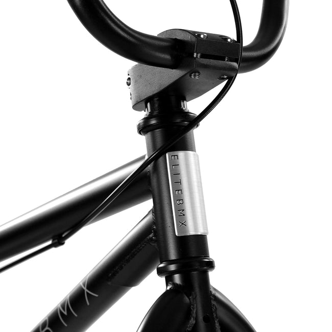 Elite BMX Stealth 20"TT BMX Freestyle Bike-Black/Red - 3