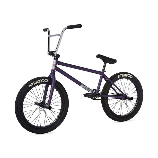 Fit 2023 STR LG 20.75"TT BMX Freestyle Bike-Matte Purple - 3