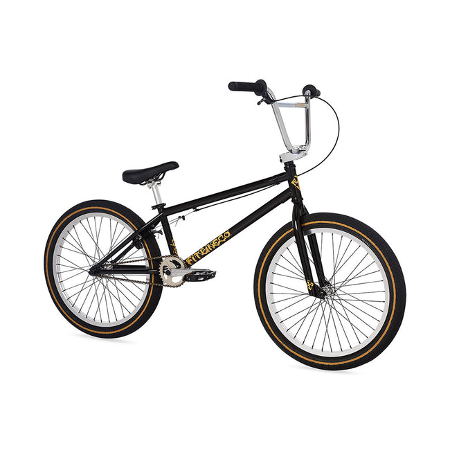 Fit 2023 Series 22" BMX Freestyle Bike-Gloss Black - 1