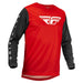 Fly Racing F-16 BMX Race Jersey-Red/Black White Logo - 1