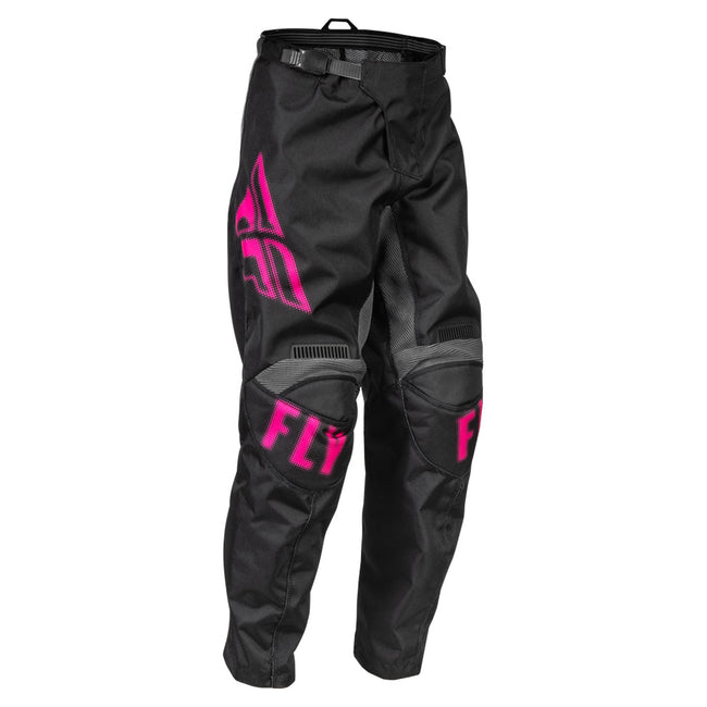 Fly Racing F-16 BMX Race Pants - Black/Pink - 1