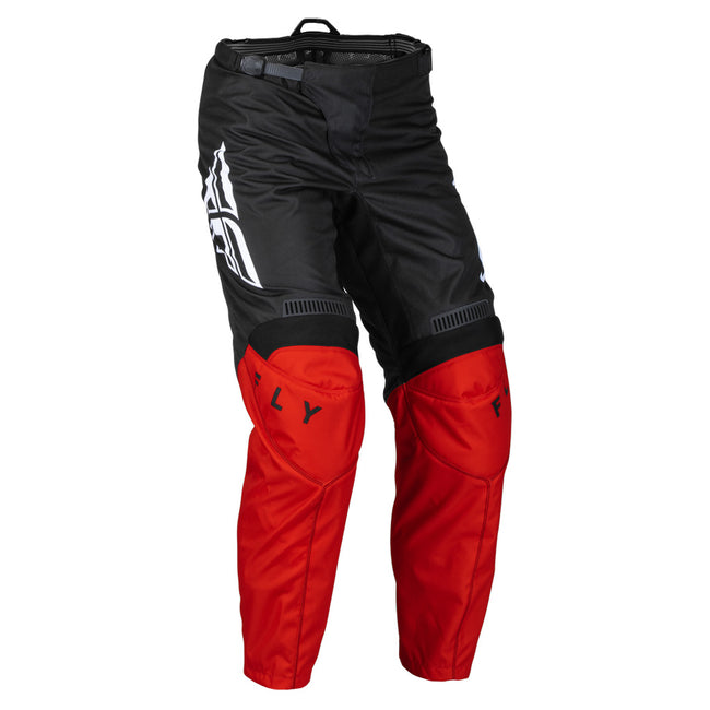 Fly Racing F-16 BMX Race Pants-Red/Black-White Logo - 1