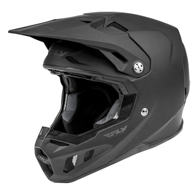 Fly Racing 2022 Formula CC Solid BMX Race Helmet-Matte Black