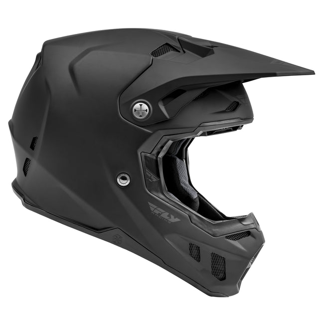 Fly Racing Formula CC Solid BMX Race Helmet-Matte Black - 2
