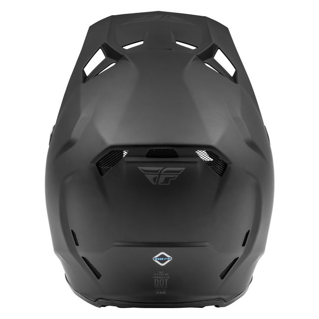Fly Racing Formula CC Solid BMX Race Helmet-Matte Black - 3