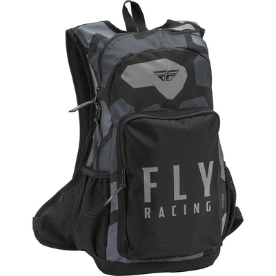 Fly Racing Jump Pack Backpack-Grey/Black Camo