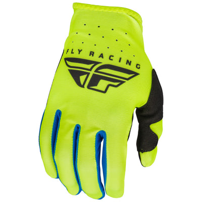 Fly Racing Lite BMX Race Gloves-Hi-Vis/Black