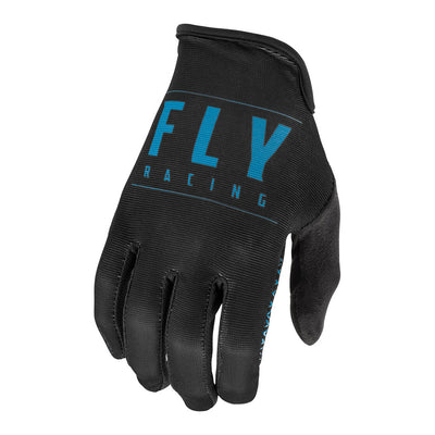 Fly Racing Media BMX Race Gloves-Black/Blue