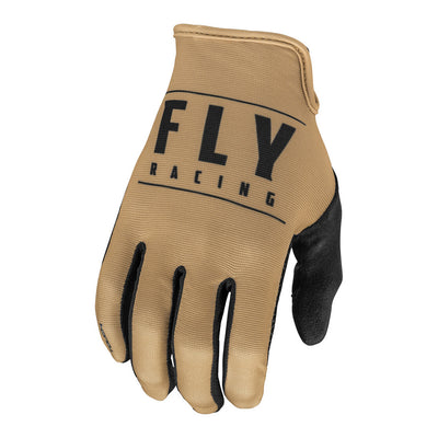 Fly Racing Media BMX Race Gloves-Khaki/Black