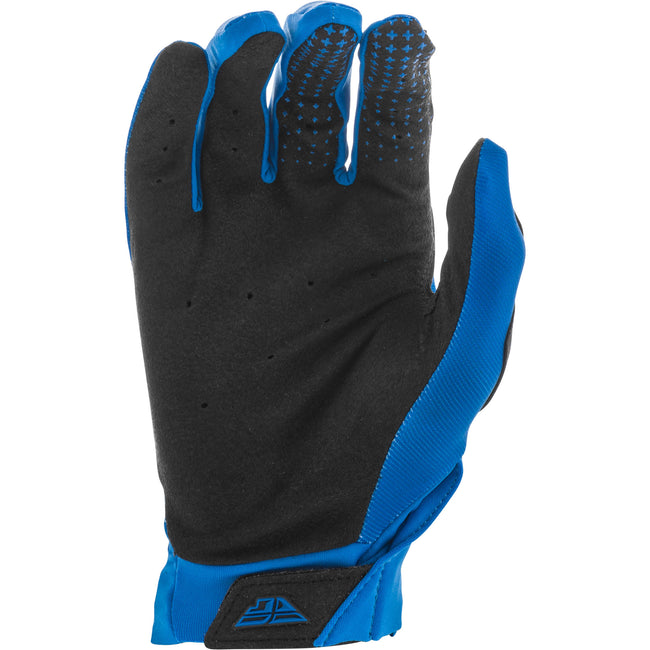Fly Racing 2020 Pro Lite BMX Race Gloves-Blue/Black - 2