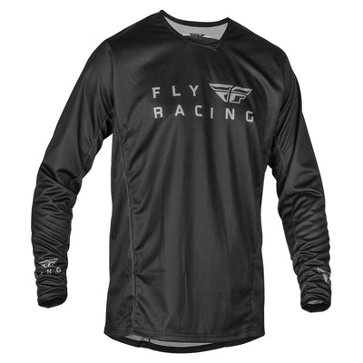 Fly Racing Radium BMX Race Jersey-Black/Grey