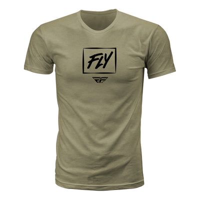 Fly Racing Zoom T-Shirt-Light Olive