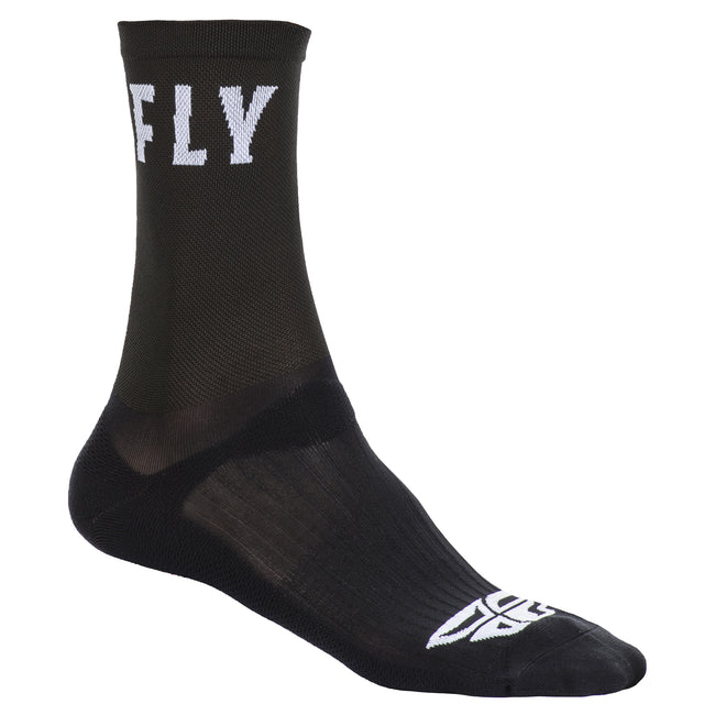 Fly Racing 2022 Crew Socks-Black - 1