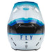 Fly Racing Formula CC Driver BMX Race Helmet-Black/Blue/White - 3