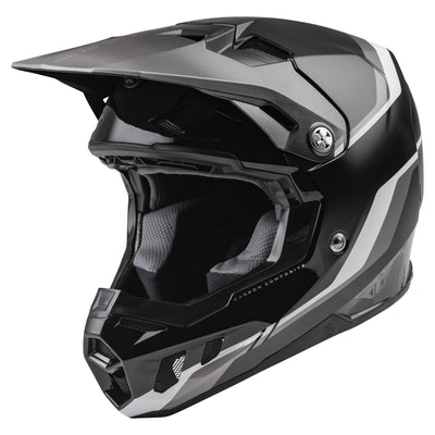 Fly Racing Formula CC Driver BMX Race Helmet-Black/Charcoal/White