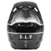 Fly Racing Formula CC Driver BMX Race Helmet-Black/Charcoal/White - 3