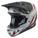 Fly Racing Formula CC Driver BMX Race Helmet-Matte Silver/Red/White - 1