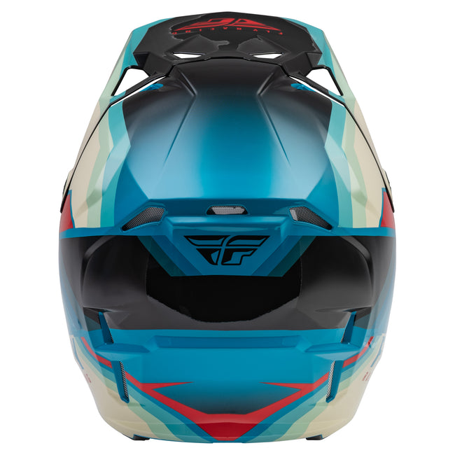 Fly Racing Formula CP Rush BMX Race Helmet-Black/Stone/Dark Teal - 3