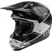 Fly Racing Formula CP Rush BMX Race Helmet-Black/White - 1