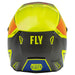Fly Racing Kinetic Drift BMX Race Helmet-Blue/Hi-Vis/Charcoal - 3