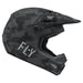 Fly Racing 2022 Kinetic S.E. Tactic BMX Race Helmet-Matte Grey Camo - 2