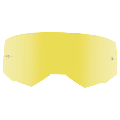 Fly Racing Youth Zone/Focus Goggles Replacement Lenses-Gold Mirror/Smoke